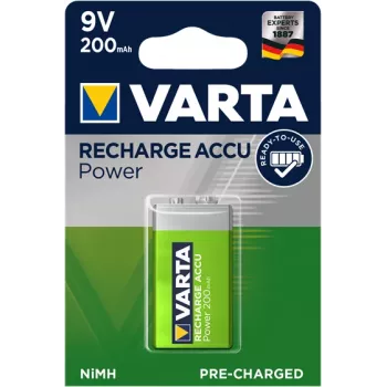 VARTA E-bloc Hr61 9V 200mAh επαναφορτιζόμενη μπαταρία