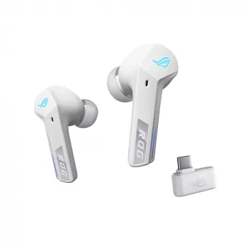 ASUS ROG Cetra True Wireless Speednova ακουστικά True Wireless Stereo (TWS) In-Ear gaming Bluetooth λευκό
