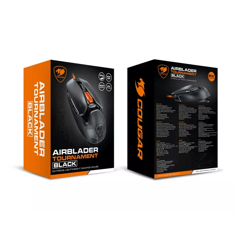 COUGAR ποντίκι gaming AirBlader Tournament, ενσύρματο, μαύρο