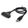 Αντάπτορας Equip USB 3.0 σε SATA, μαύρο, 5 Gbit/s, CE, 50 mm, 9,5 mm, 550 mm