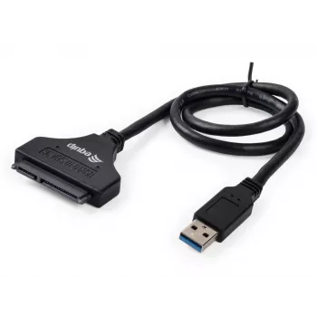 Αντάπτορας Equip USB 3.0 σε SATA, μαύρο, 5 Gbit/s, CE, 50 mm, 9,5 mm, 550 mm