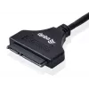 Αντάπτορας Equip USB 3.0 σε SATA, μαύρο, 5 Gbit/s, CE, 50 mm, 9,5 mm, 550 mm