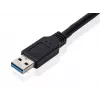 Αντάπτορας Equip USB 3.0 σε SATA, μαύρο, 5 Gbit/s, CE, 50 mm, 9,5 mm, 550 mm