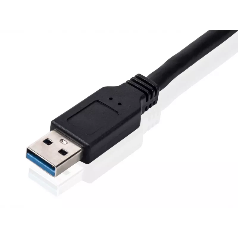 Αντάπτορας Equip USB 3.0 σε SATA, μαύρο, 5 Gbit/s, CE, 50 mm, 9,5 mm, 550 mm