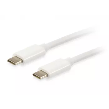 Καλώδιο Equip Platinum USB Type-C, 2 m, USB C, USB C, USB 3.2 Gen 2 (3.1 Gen 2), 10 Gbit/s, λευκό