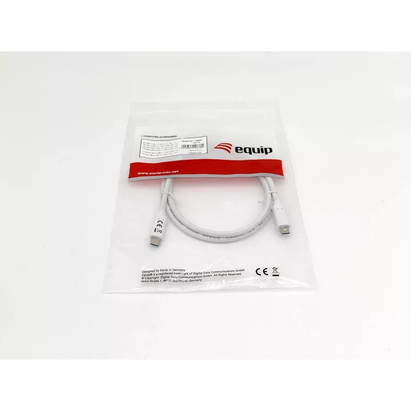 Καλώδιο Equip USB 3.2 Gen 1 Type-C σε C, M/M, 2 m