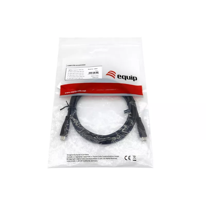 Καλώδιο USB 2.0 Type-C σε C Equip 128888 3,0 m