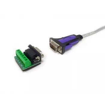 Καλώδιο προσαρμογέα Equip USB-A σε σειριακό RS-422/485 DB9, γκρι, 1,5 m, USB Type-A, DB-9, βύσμα αρσενικό, βύσμα αρσενικό