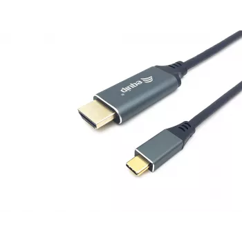 Καλώδιο Equip USB-C σε HDMI, M/M, 1,0 m, 4K/60Hz