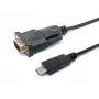 Καλώδιο Equip USB-C σε σειριακό DB9 M/M 1,5 m μαύρο