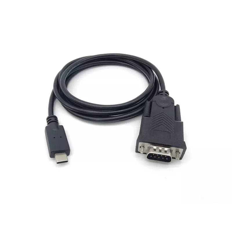 Καλώδιο Equip USB-C σε σειριακό DB9 M/M 1,5 m μαύρο