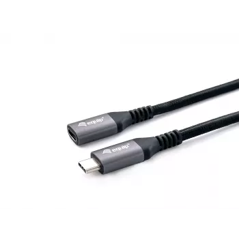 Καλώδιο επέκτασης Equip USB 3.2 Gen 2 C σε C, M/W, 0,5 m, 4K/60Hz, 10 Gbit/s