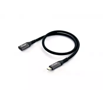 Καλώδιο επέκτασης Equip USB 3.2 Gen 2 C-C, M/F, 1,0 m, 4K/60Hz, 10 Gbit/s