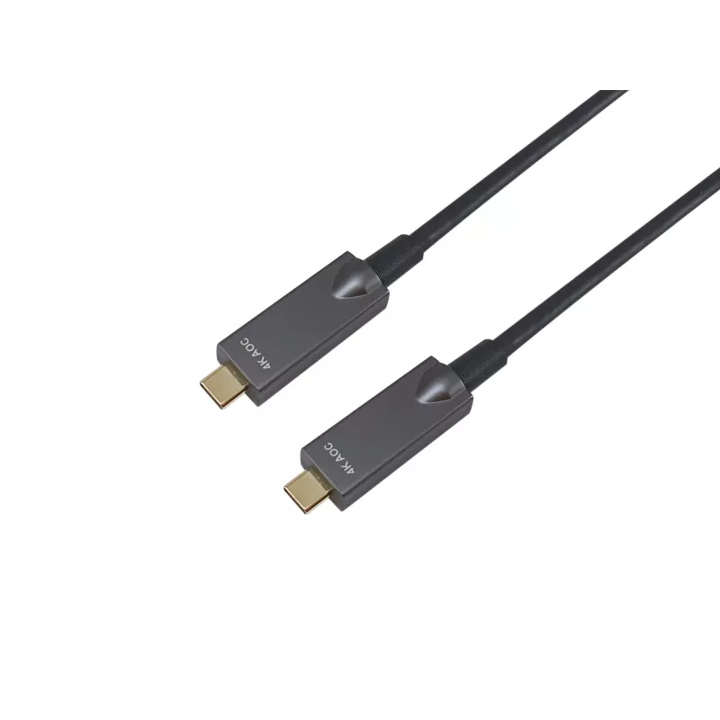 Ενεργό οπτικό καλώδιο Equip USB-C σε C, 10m, 4K/60Hz, βίντεο+δεδομένα+PD