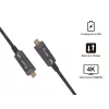 Ενεργό οπτικό καλώδιο Equip USB-C σε C, 10m, 4K/60Hz, βίντεο+δεδομένα+PD