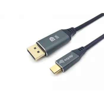 Premium καλώδιο Equip USB-C σε DisplayPort, M/M, 1,0 m, 8K/60 Hz