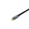 Καλώδιο Equip USB 3.2 Gen 2 C σε C, M/M, 2,0m, 5A, PD 100W, 4K/60Hz, 10Gbps