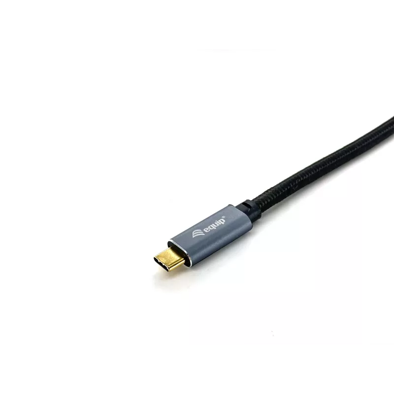 Καλώδιο Equip USB 3.2 Gen 2 C σε C, M/M, 2,0m, 5A, PD 100W, 4K/60Hz, 10Gbps