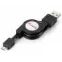 Αναδιπλούμενο καλώδιο Equip USB 2.0 Type A σε Micro-B, 1,0 m, μαύρο