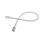 Καλώδιο επέκτασης Equip USB 3.2 Gen 2 C σε C, 1,0m, M/F, 4K/60Hz, 10Gbps, λευκό