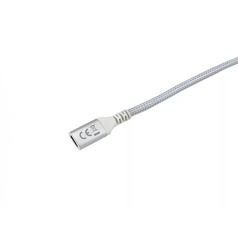Καλώδιο επέκτασης Equip USB 3.2 Gen 2 C σε C, 1,0m, M/F, 4K/60Hz, 10Gbps, λευκό