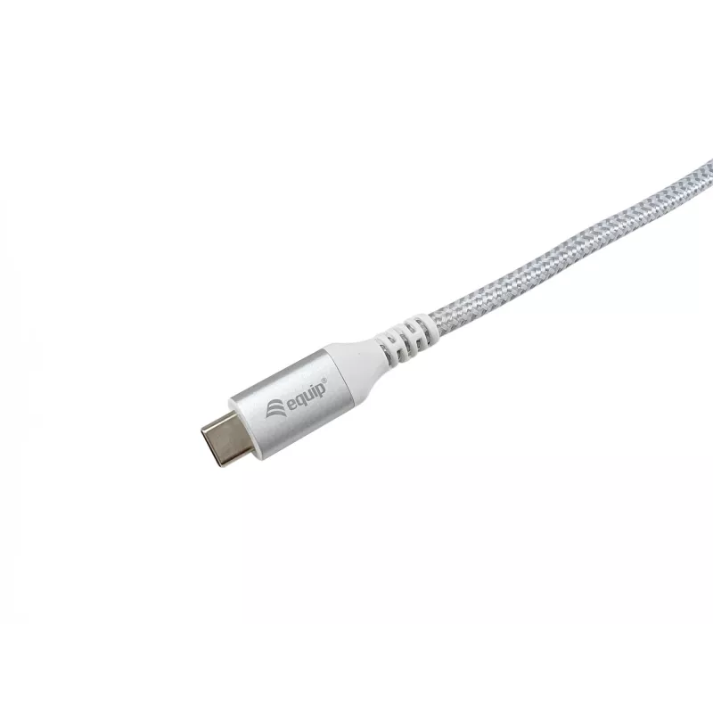 Καλώδιο επέκτασης Equip USB 3.2 Gen 2 C σε C, 1,0m, M/F, 4K/60Hz, 10Gbps, λευκό