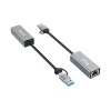 Προσαρμογέας Equip USB-C σε 2,5 Gigabit Ethernet (USB-C+A)