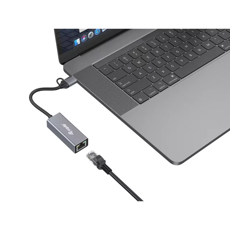 Προσαρμογέας Equip USB-C σε 2,5 Gigabit Ethernet (USB-C+A)