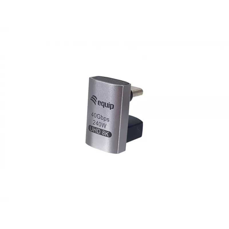 Προσαρμογέας USB 4 C-C με βύσμα U Equip 133477 40 Gbit/s PD 240 W συσκευασία 2 τεμ.