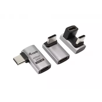 Προσαρμογέας Equip USB 4 C σε C, 40 Gbit/s, PD 240 W, συσκευασία 3 τεμ.