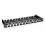 Patch panel Equip 24 θυρών Keystone Cat.6A μη θωρακισμένο, μαύρο
