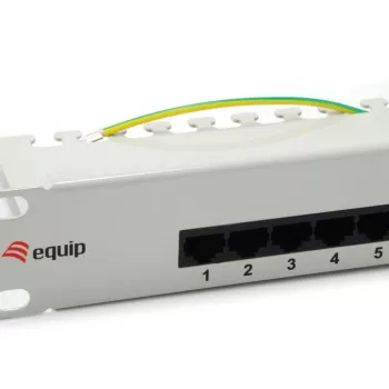Patch panel Equip 25 θυρών Cat.3 RJ45 ISDN, ανοιχτό γκρι
