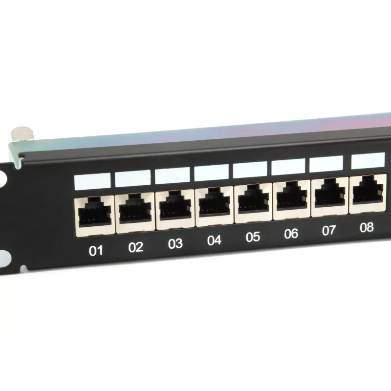 Patch panel Equip 24 θυρών Cat.6A θωρακισμένο