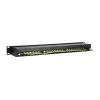 Equip 24-Port Cat.5e θωρακισμένο Patch Panel, μαύρο