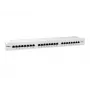 Equip 24-Port Cat.6 θωρακισμένο Patch Panel, ανοιχτό γκρι