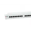 Equip 24-Port Cat.6 θωρακισμένο Patch Panel, ανοιχτό γκρι