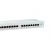 Equip 24-Port Cat.6 θωρακισμένο Patch Panel, ανοιχτό γκρι