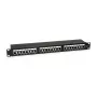 Equip 24-Port Cat.6 θωρακισμένο Patch Panel, ανοιχτό γκρι