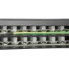 Equip 48-Port Cat.6 θωρακισμένο Patch Panel, μαύρο