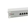 Equip 16-Port Cat.6 θωρακισμένο Patch Panel, ανοιχτό γκρι