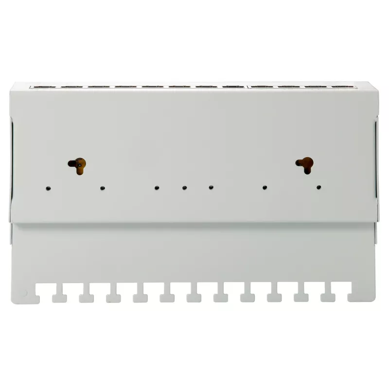 Equip 12-Port Cat.6 Patch Panel επιτραπέζιο, ανοιχτό γκρι