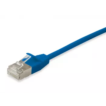 Καλώδιο Δικτύου Equip Cat.6A F/FTP Λεπτό Καλώδιο Patch RJ-45 0,5 m Μπλε