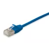 Equip Cat.6A F/FTP Λεπτό Καλώδιο Patch RJ-45 2m Μπλε