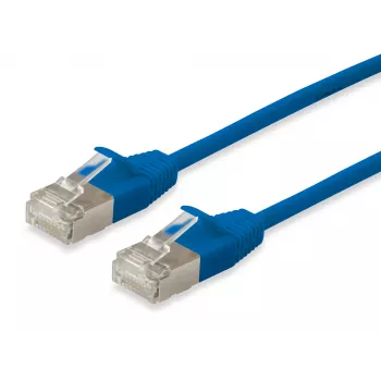 Καλώδιο Δικτύου Equip Cat.6A F/FTP Λεπτό Καλώδιο Patch RJ-45 15m Μπλε