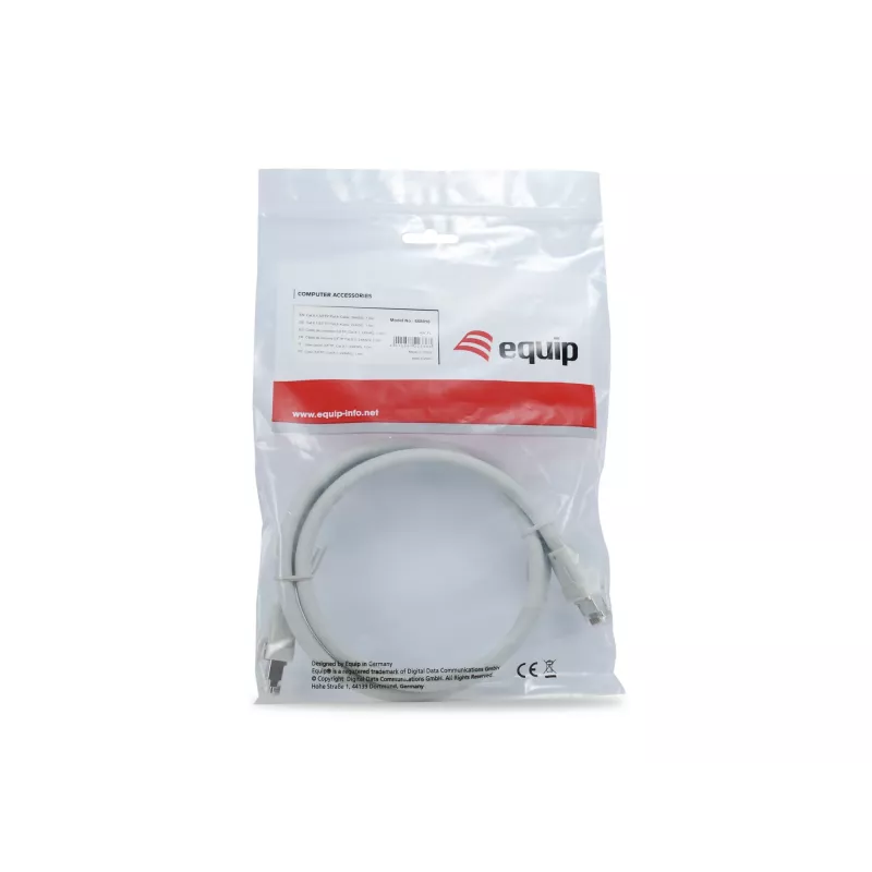 Equip Cat 8.1 S/FTP (PIMF) Καλώδιο Patch, LSOH, 0,5 m, Γκρι