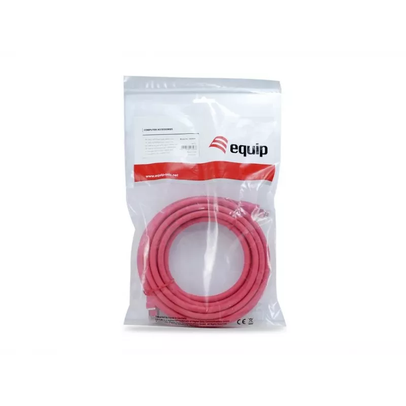 Equip Cat 8.1 S/FTP (PIMF) Καλώδιο Patch, LSOH, 0,5 m, Κόκκινο