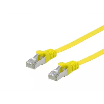 Καλώδιο Δικτύου Equip Cat.6A U/FTP Επίπεδο Καλώδιο Patch RJ-45 1,0 m Κίτρινο