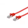 Equip Cat.6A U/FTP Επίπεδο Καλώδιο Patch, 10,0 m, Κόκκινο