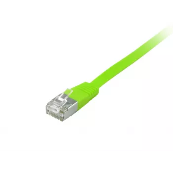 Equip Cat.6A U/FTP Επίπεδο Καλώδιο Patch, 10,0 m, Πράσινο, 10 m, Cat6a, U/FTP (STP), RJ-45, RJ-45, Πράσινο