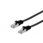 Equip Cat.6A U/FTP επίπεδο καλώδιο patch RJ-45 10m μαύρο